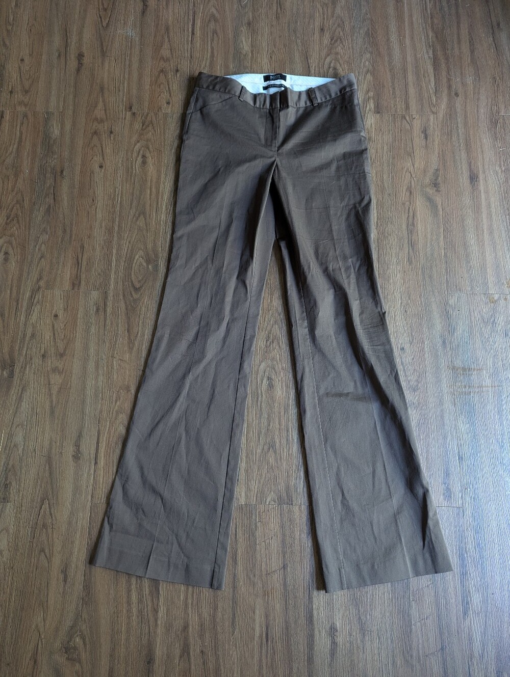 BODY By Victoria Christie Fit Brown Dress Pants Sz 8